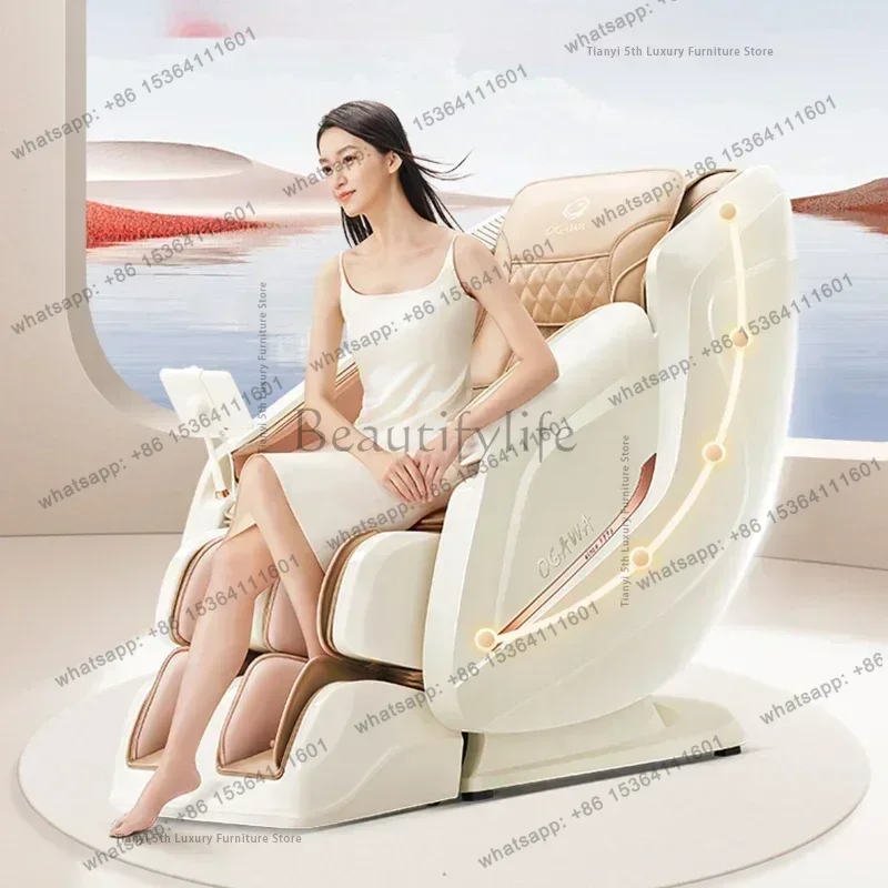 LSModern Ergonomic Massage Chair Full Body Intelligence Electric Massage Beds Multifunction Salon Furniture Massagetafel LLTB