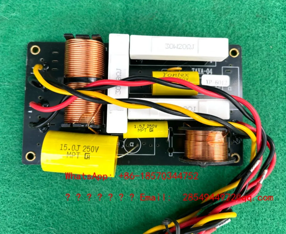 10, 12, 15 Inch Assembled Entertainment Speaker Universal Treble Protection Crossover Board High Power
