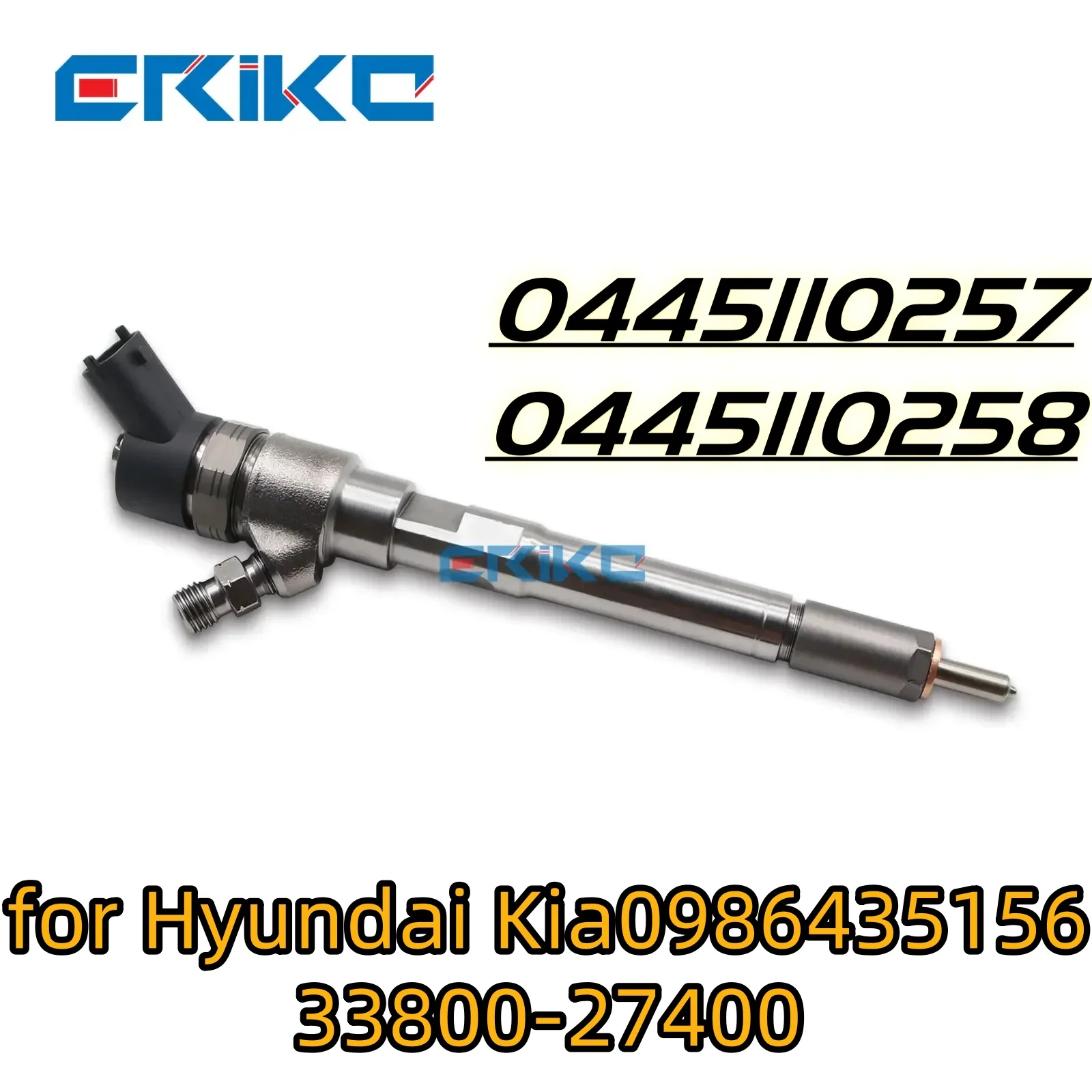 

0445110257 0445110258 33800-27400 Diesel Injector Sprayer Nozzle 3380027400 0986435156 for HYUNDAI KIA 33800 27400