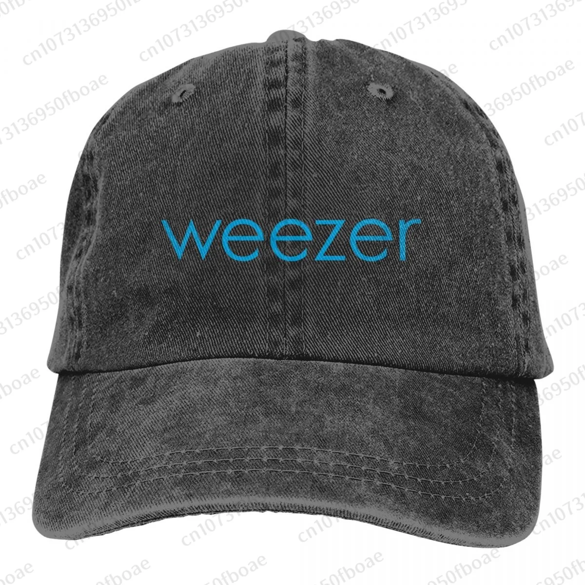 Weezer Pop Rock Band Fashion Unisex Cotton Baseball Cap Outdoor Adult Adjustable Denim Hat