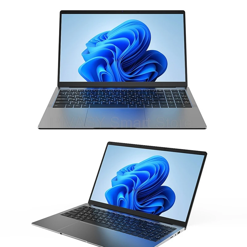 كمبيوتر محمول رفيع وخفيف 15.6 بوصة 8 جيجابايت 256/512 جيجا مع كاميرا 60 هرتز IPS عرض بطارية 5000 مللي أمبير في الساعة واي فاي لتعليم الأعمال والسفر