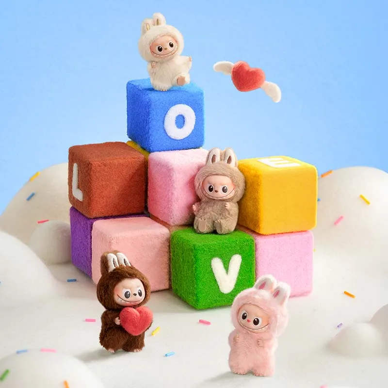 

The Monsters Pin for Love Series-vinyl Plush Pendant Blind Box Action Figure Decoration Trendy Toy (A-M)(N-Z) KeyChain Bag Gift