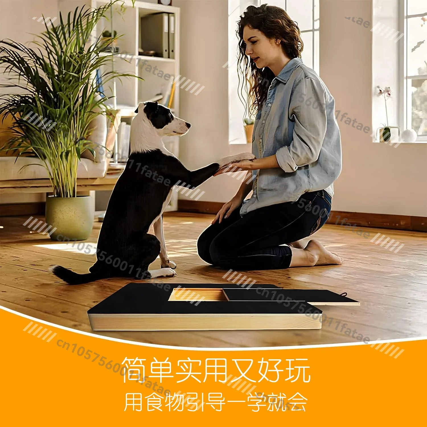 Solid Wood Dog Scratching Plate To Grind  Claw Plate Can Pull The Ground Planer Puppy Nail Grinder Nail Grinder