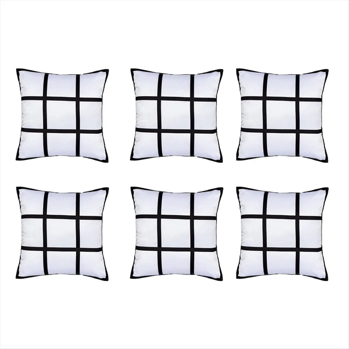 A75K 6Pcs Sublimation Blank Pa - огляд і ціна Pillow Cover Sublimation