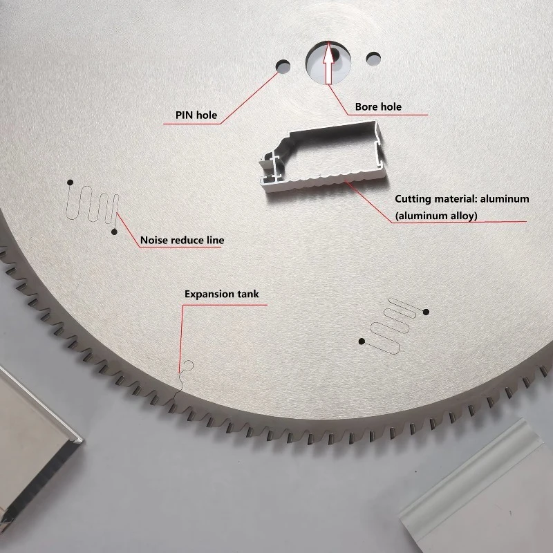 Professional Supplier 500 mm Size Pcd Diamond Cutting Saw Blades for Aluminum
