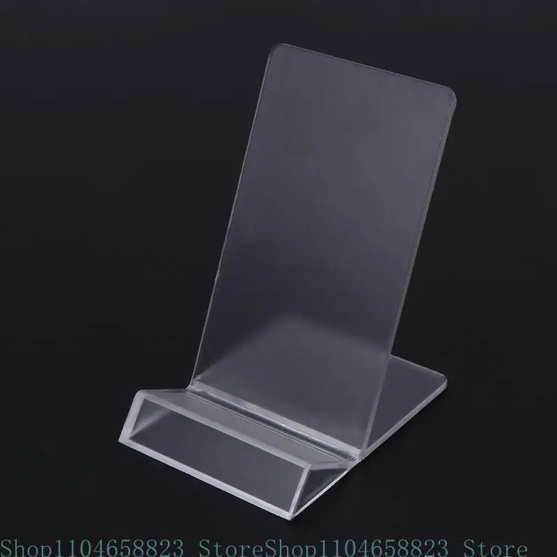 Vassoio porta telefono Dasktop Espositore in acrilico Staffa montaggio Culla Home Office