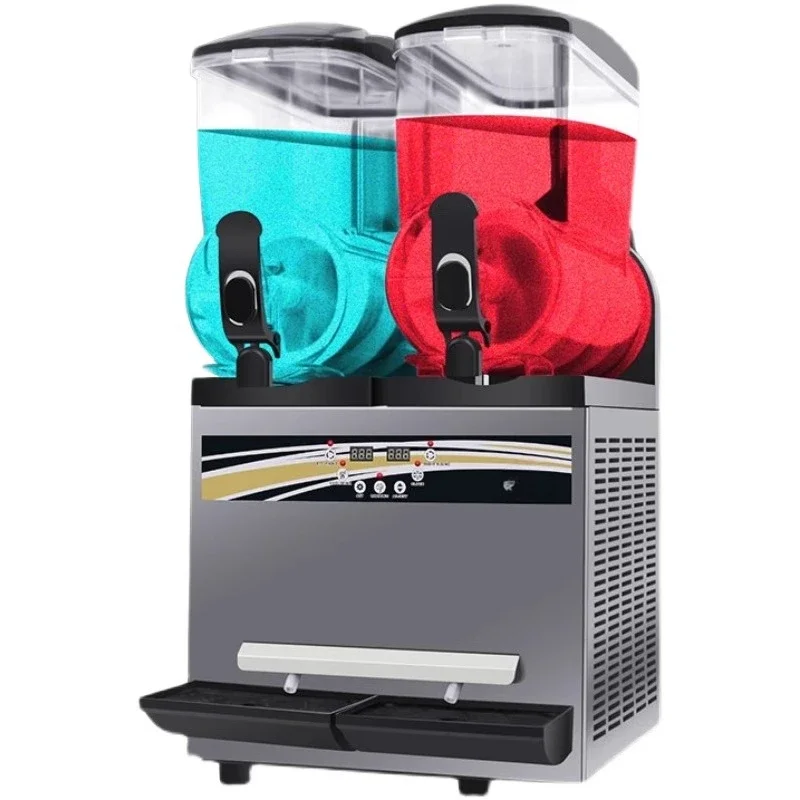 

Slush machine commercial new snow melting machine smoothie machine ice juice beverage cold drinking snowflake
