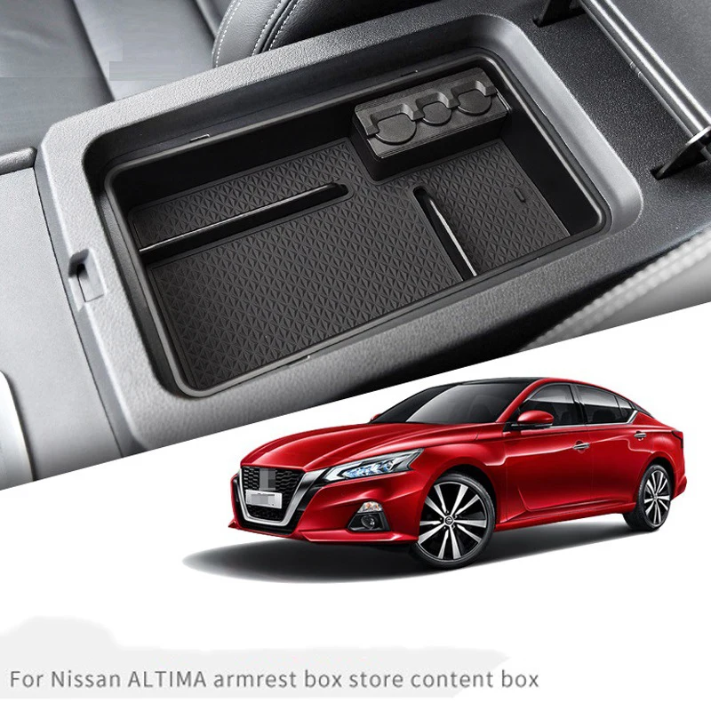 

Storage Box For Nissan Altima 2019-2024 Armrest Box Central control Gas Car Room Interior Decoration Auto Accessories