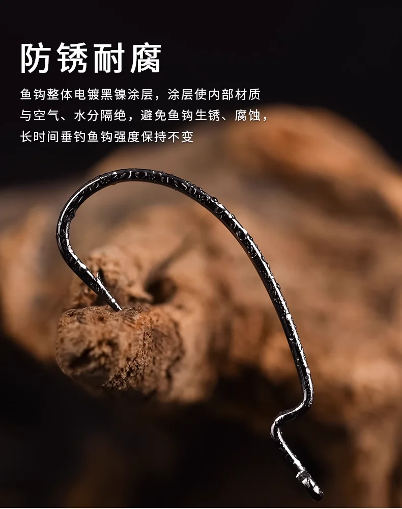 BKK 9003 & 9003CD 3X قوة واسعة الفجوة حادة لينة دودة هوك القفز إزاحة السنانير كرنك الطعوم صيد السمك تكساس تلاعب باس الكارب Pesca