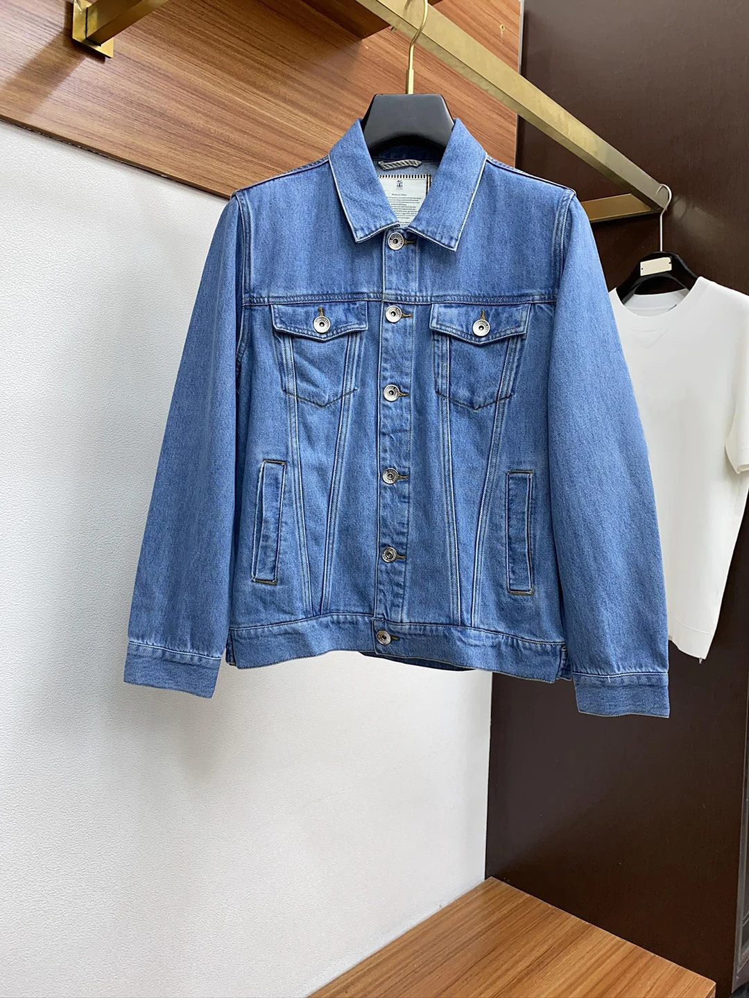 BLLIYOSS Denim Cowboy Jacket Men 2024 Autumn Winter New High Quality Old Money Italy casual BC Aesthetic Tone Retro style