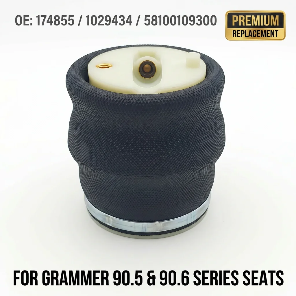 

Seat Air Suspension Spring Bag 174855 1029434 58100109300 for Grammer MSG 90.5 90.6 Series for DAF IVECO MAN Mercedes Scania