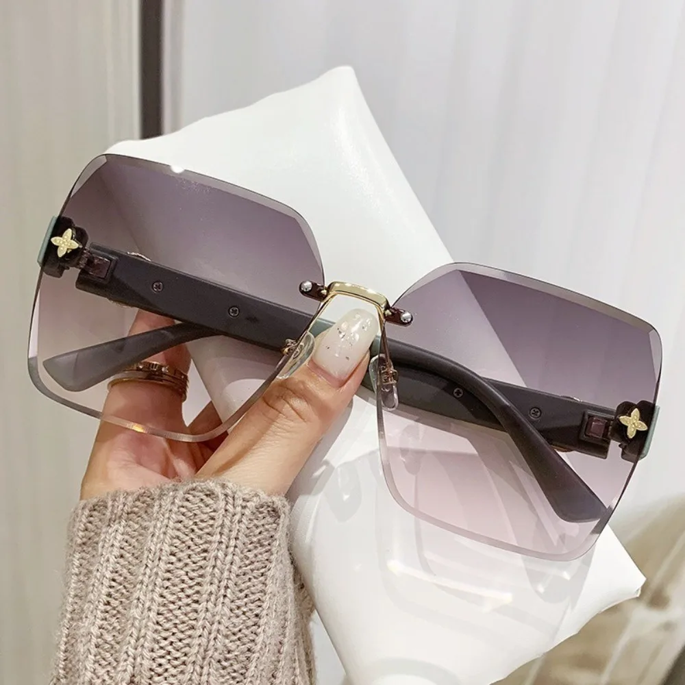 

Sunglasses Korean Fashion Style Sunglasses for Women Men Female Korean Fashion Net Celebrity Street Shooting Anti-ultraviolet Tr