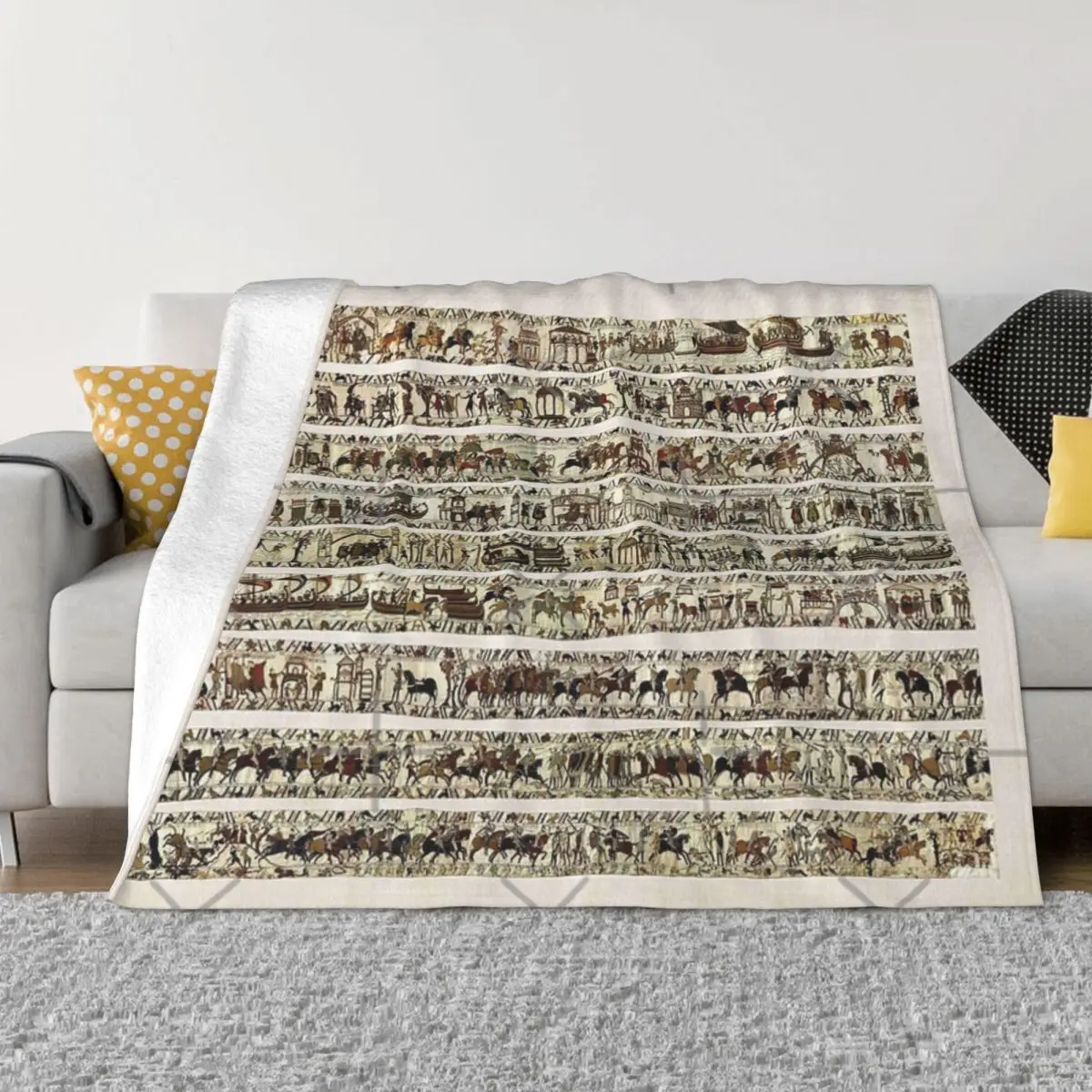 

The Complete Bayeux Tapestry Home Bedroom Winter Blankets Blankets And Throws Throw Blanket