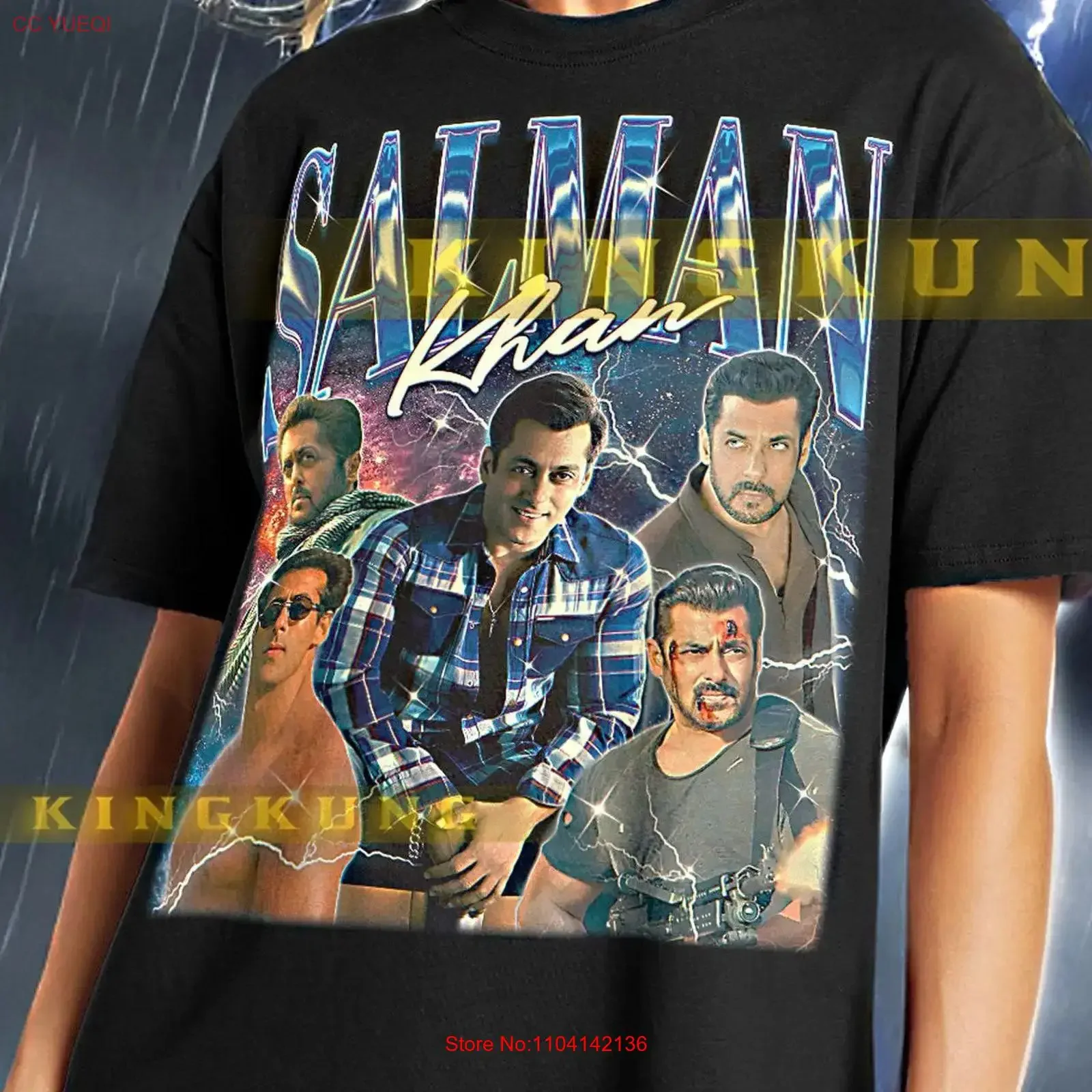 SALMAN KHAN T Shirt Vintage Retro 90s Bootleg Sweater saf vintage Washed Soft Slightly Stylish Comfortable fashion Stretched