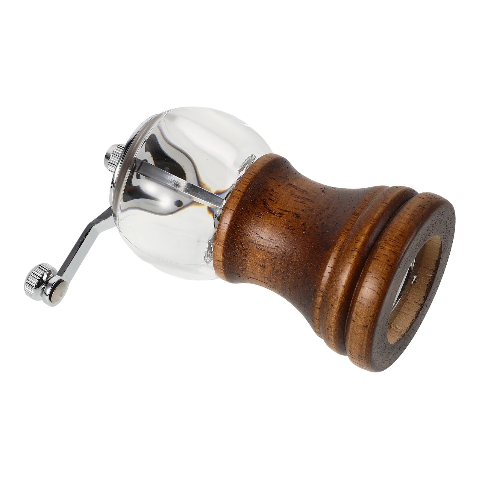 مطحنة فلفل يدوية صغيرة، مقبض كرنك، مطبخ محمول، شواء، مطحنة للتخييم في الهواء الطلق، مطحنة حبوب القهوة، مطحنة فلفل يدوية