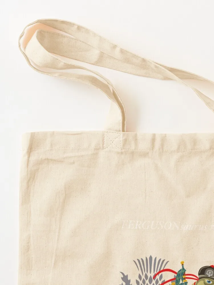 Clanosaurus Rex: FERGUSONsaurus rex Ferguson Family Tartan Tote Bag handbag tote bag men's female bag