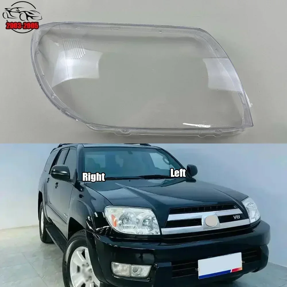 

Для Toyota 4Runner 2003-2005 прозрачный абажур абажур передняя фара корпус фары линза из плексигласа