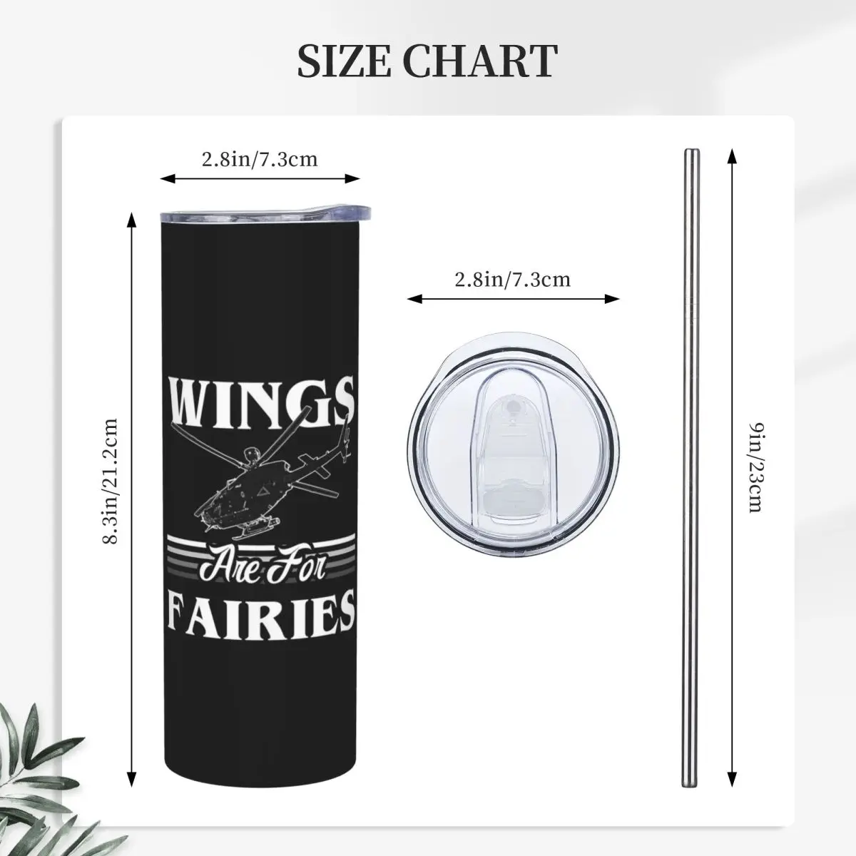 Le Ali Sono Per Le Fate Pilota - Tumbler 20Oz White recensione e prezzo