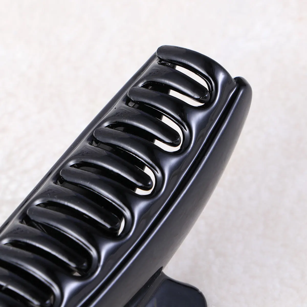 

12Pcs Black Acrylic Butterfly Hair Clips Stylish Hair Accessories Durable Hair Clamps For Salon Hairdressing Tools