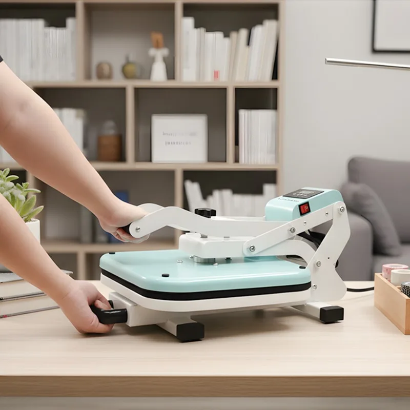 38*38cm Heat Press Machine for Hobbyists | Reliable T-Shirt Printing Transfer Device