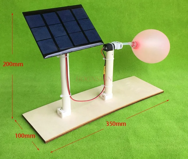 Solar inflatable pump Automatic pump Small technology small inventions Environmental protection manual science model