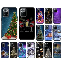 Phone Case For Xiaomi Redmi note 13 12S 12 Pro 11S 11 10 Pro 10S 12S Redmi 10 10C 9C 13C Christmas Tree New Year Case