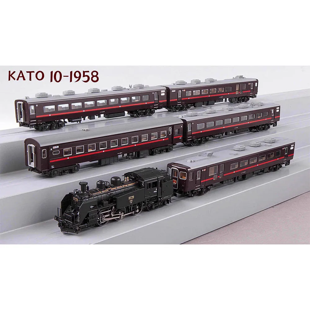 

Модель поезда KATO N Масштаб 1/160 10-1958 SL Fuyu Shigen No. C11 171+14 Серия 6 автомобилей всего
