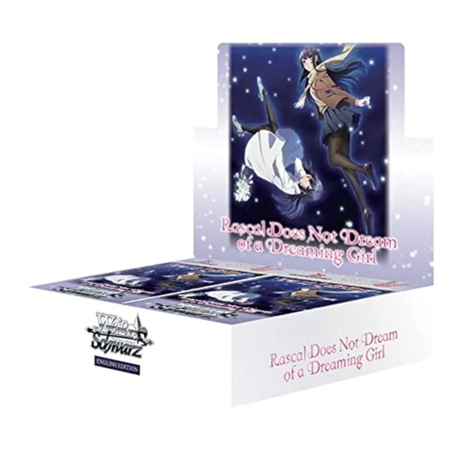 

Коробка-бустер Weiss Schwarz с 16 упаковок, 9 карточек в упаковке, идеально подходит для коллекционеров и энтузиастов, выставляющих высококачественных коллекционных карточек