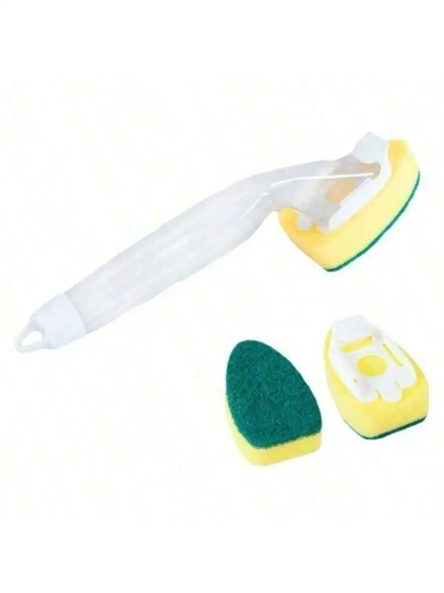 Heavy Duty Pot Scrubber, Removes Burnt Grease, Safe for Pans. 21x12cm, Durable Sponge