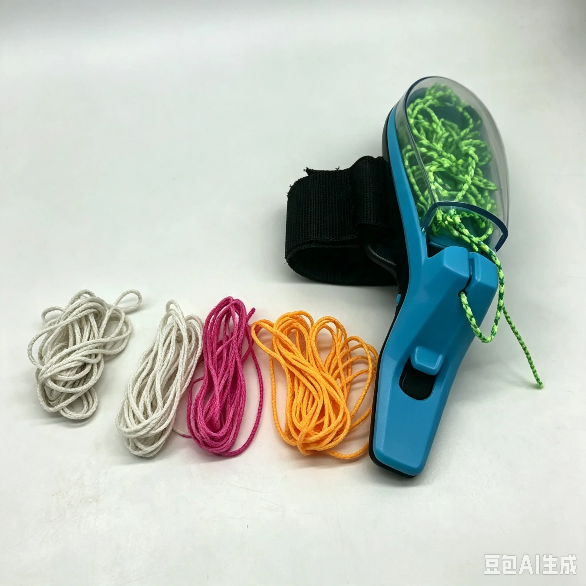 HOT Spider Web Launcher Glow In The Dark Intrekbaar Lichtgevend Touw Oplaadbaar USB Stressverlichtend Speelgoed Voor Volwassenen & Huisdieren 