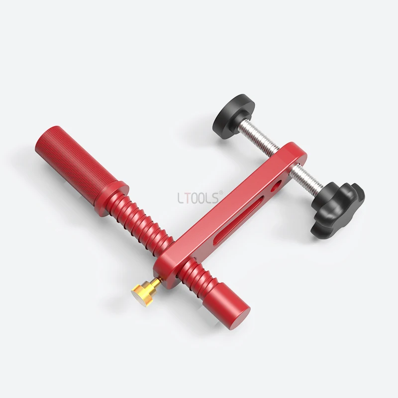 Pinze per pressa da tavolo a pressa rapida per la lavorazione del legno morsetto manuale in lega di alluminio morsetto di bloccaggio manuale strumenti per accessori per banco da lavoro fai da te