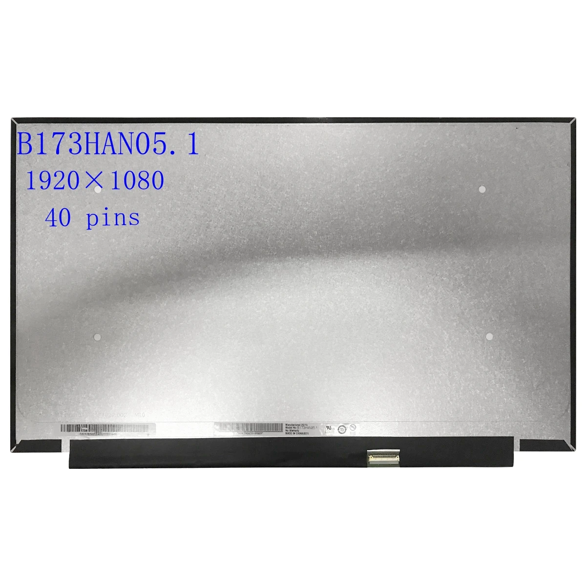 

17.3''inch LED LCD Screen Display IPS Panel B173HAN05.1 300Hz 100% SRGB 1920x1080 EDP 40 pin