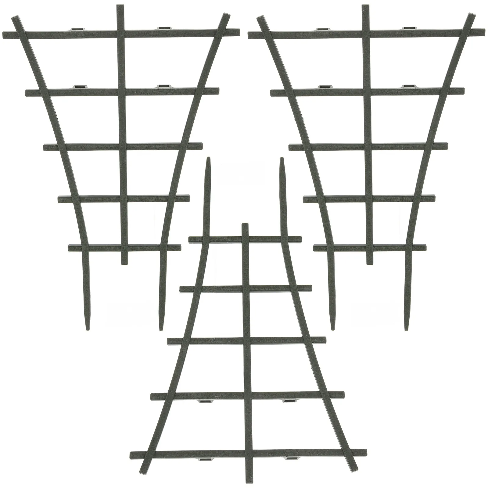 3Pcs Vegetable Cage Stand Plant Support Trellis for Potted Plants Climbing Flowers Vegetables Grapes Peace