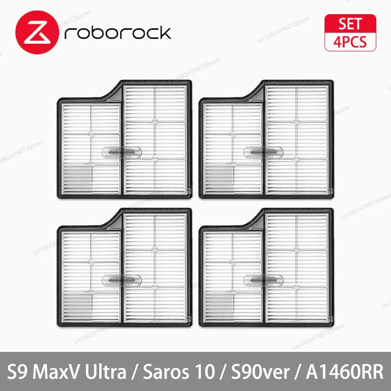Roborock S9 MaxV Ultra / Saros 10 / S90ver / A1460RR Robotstofzuigeraccessoire Hoofdzijborstel Mopdoek HEPA-filter Stofzak