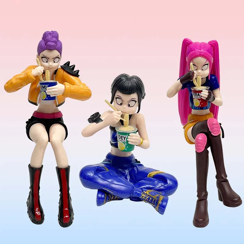 

NEW Anime Kpop Demon Hunters Figure Model Toy Cartoon Gaming Peripherals Desk Decoration Collection Figures Model Toy For Kid