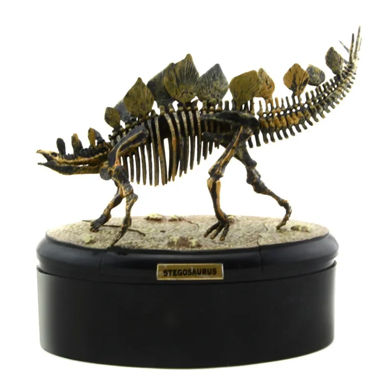 Dinosaur Skeleton Fossil ABS Assembly Dinosaur Toys Model Building Kits Collection Jurassi Park T-rex Skull Decoration Crafts