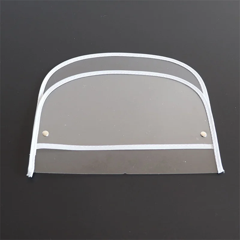 

Прозрачная непромокаемая защитная крышка Сменная шляпа с полями Прозрачный капюшон Плащ Защитная крышка для лица