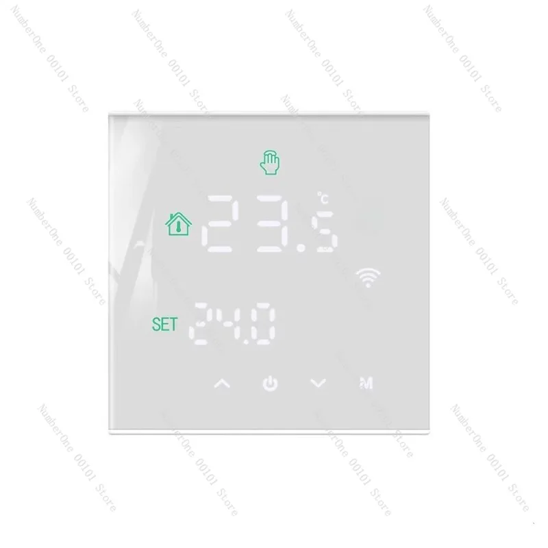 WiFi Smart Thermostat Digital Temperature Control Panel for Electric Underfloor Heating Wall Mounted Boiler Indoor Room Heat