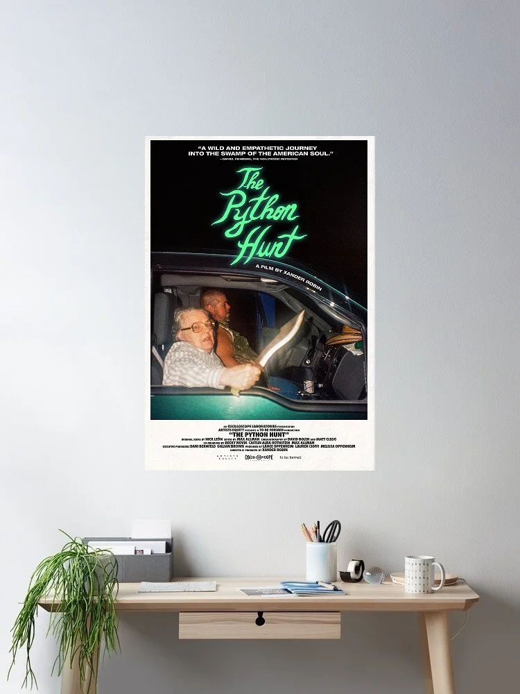 

The Python Hunt 2026 Movie, Print Art Canvas Poster,Living Room , Home Wall Decor Picture
