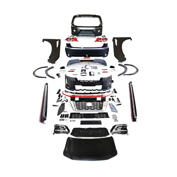 Damei Alta Calidad 2010-2019 Año Nismo Estilo Kit de conversión de parachoques Actualización 2021 Y62 Nismo Actualización Facelift Body Kit para Nisan Pa