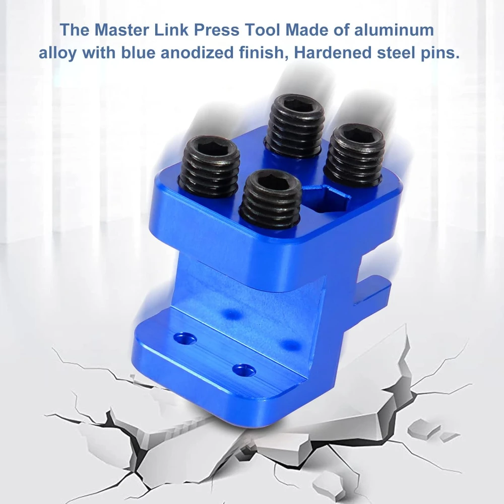 Master Link Press Tool Compatible Wit 520 525 530 sideplate Motorcycle ATV Replace 08-0675O