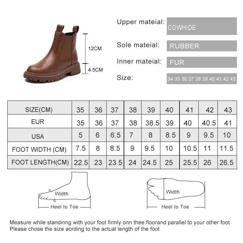 AIYUQI  Marton Boots Women Genuine Leather 2023 Autumn Winter New Women Boots Thick-soled Student Casual women\'s boots