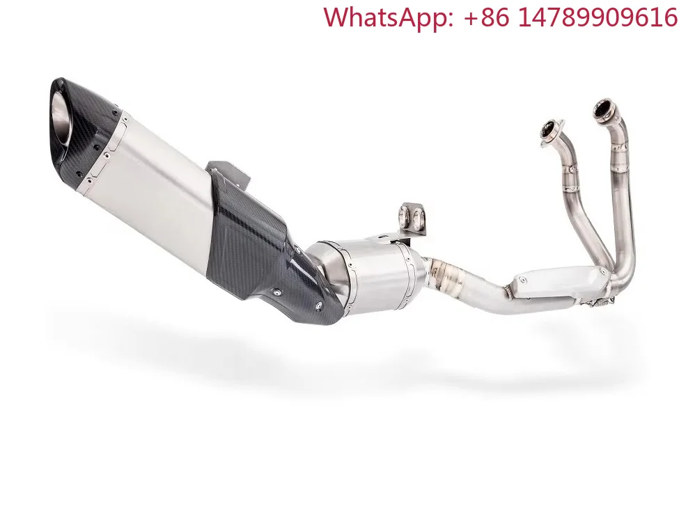 High Performance After Market Exhaust Muffler Motorcycle Slip-on Pipe System for 300cc  Bike, Aftermarket Performance Parts