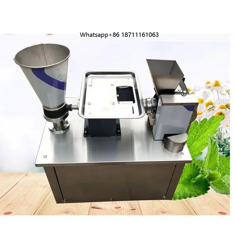 Automatic Motor Wonton Folding Siomai Large Pie Momo Making Big Empanadas Samosa Dumpling Machine 4000/hour 2200W
