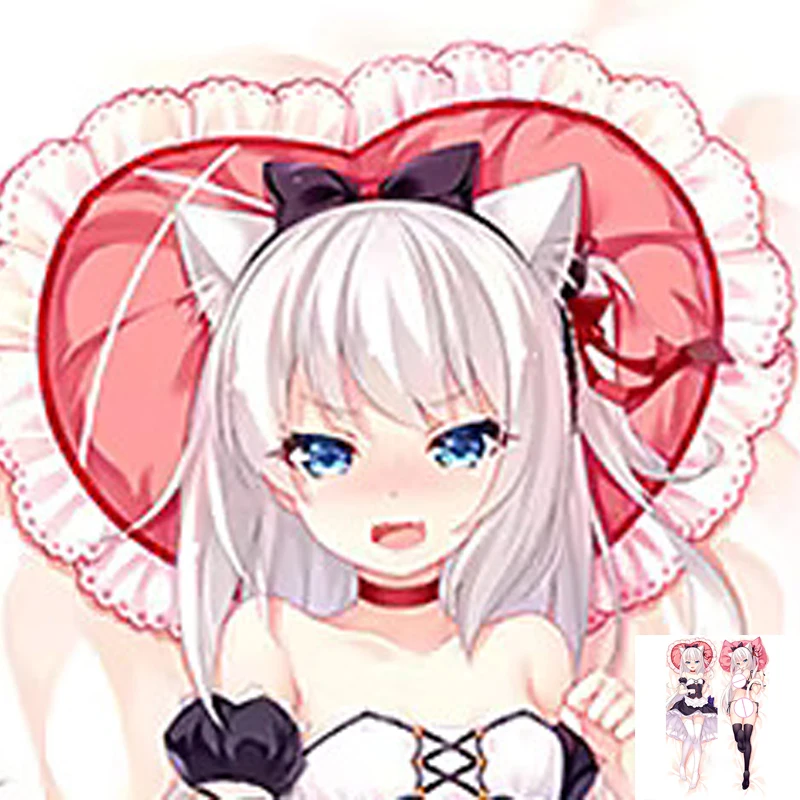 

Dakimakura Anime HammannII 2 Side Printed Hugging Body Pillowcase Cushion Bedding Decor Pillow Cover 2024