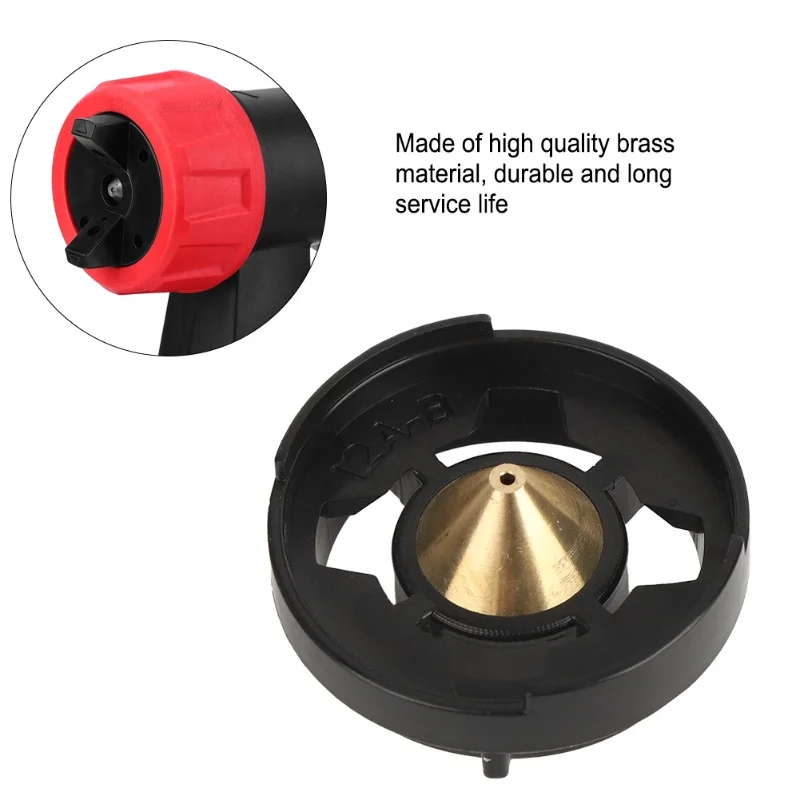Spray Gun Nozzle High Quality Brass Replacement Kit 0.5mm/1.0mm/1.3mm/1.8mm/2.5mm2.5mm