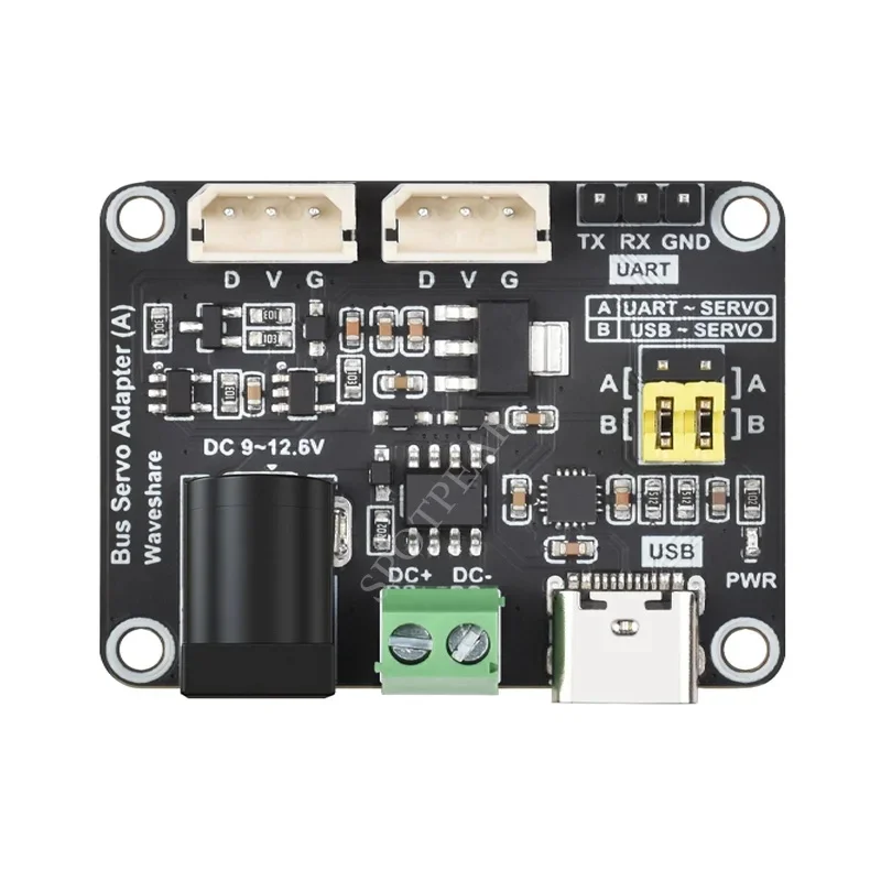 Waveshare Bus Servo Driver Board for ST/SC Series Bus Servos, Compact & Easy Integration