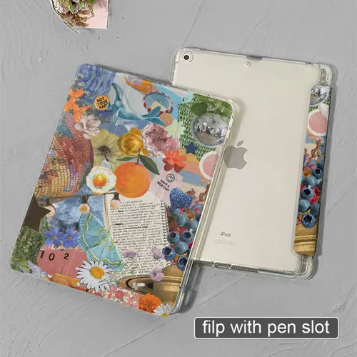 Imagen 2 del producto Funda para Ipad Pro 11 Funda Air6th 10,9 para Funda ipad 9th 10th 7th 8th Generation Mini 6 2024 10,2 9,7 Funda de cuero TPU