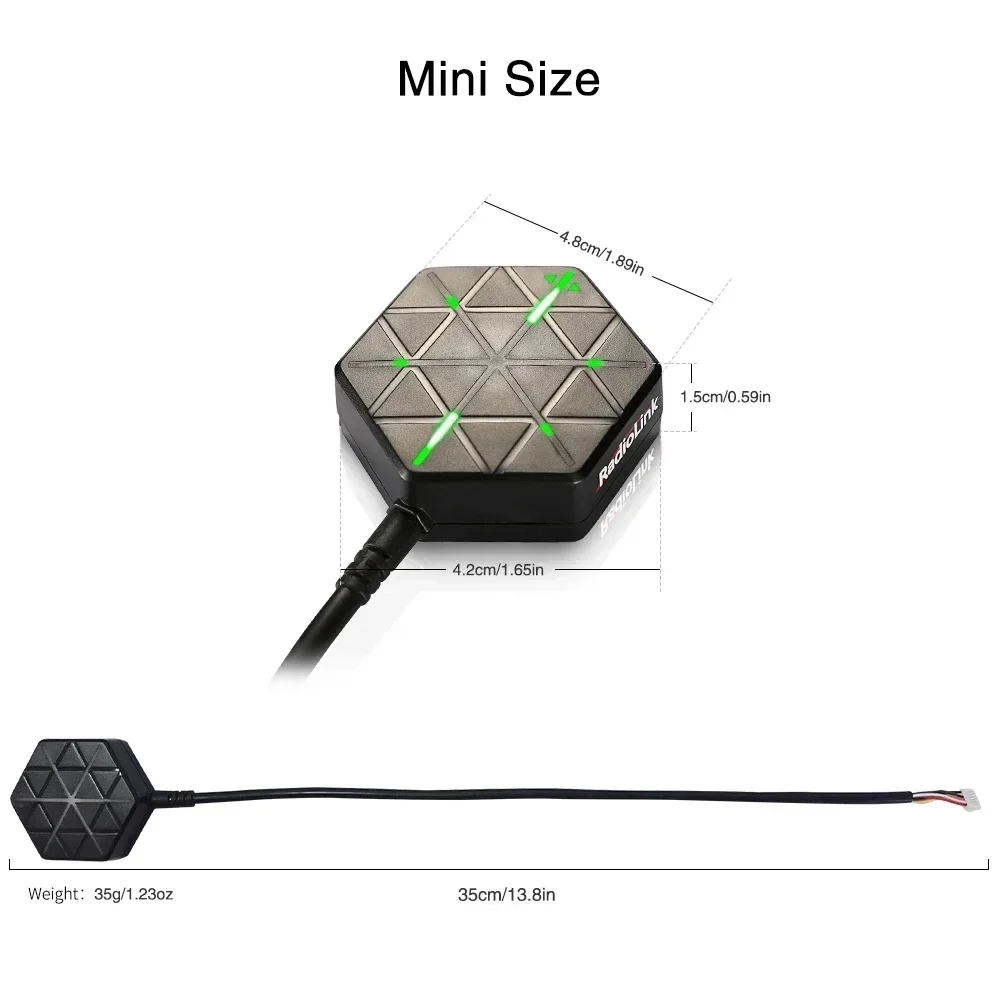 Radiolink M10N moduł GPS SE100 wysoka dokładność pozycjonalna praca z GLONASS/BeiDou dla APM PX4 Pixhawk 2.4.8 kontroler lotu