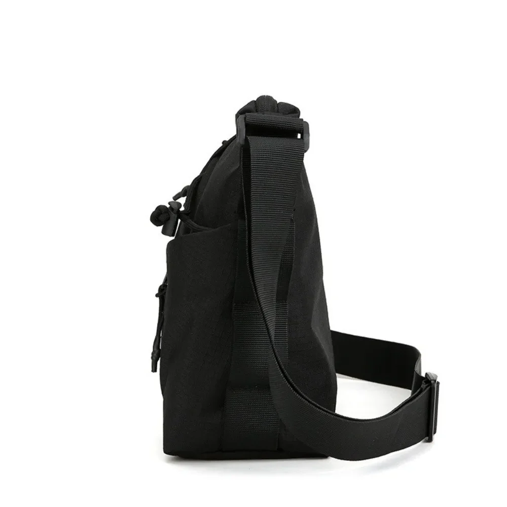 Thickened Water Bottle Messenger Bag Multi Pocket Waterproof Single Shoulder sac Large Capacity Lightweight Oxford Crossbody bag